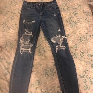American Eagle Super Hi-Rise Jegging